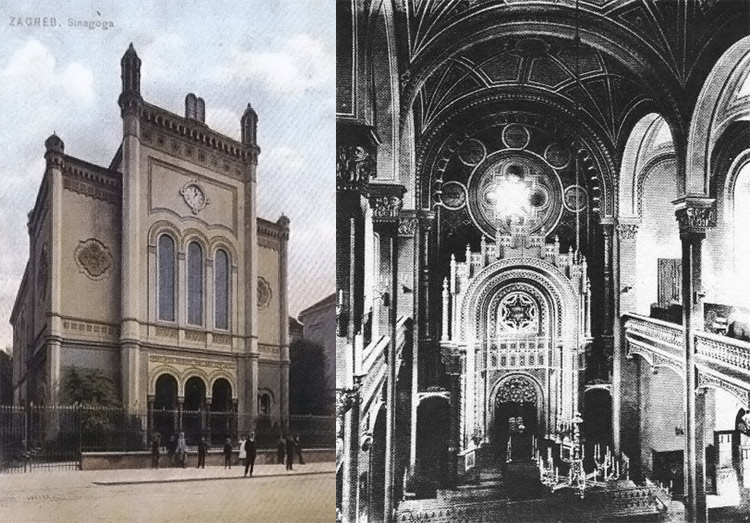 Sinagoga, unutrašnojst